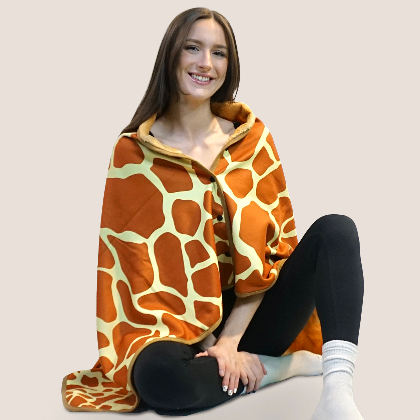 Giraffe Bunnup Blanket